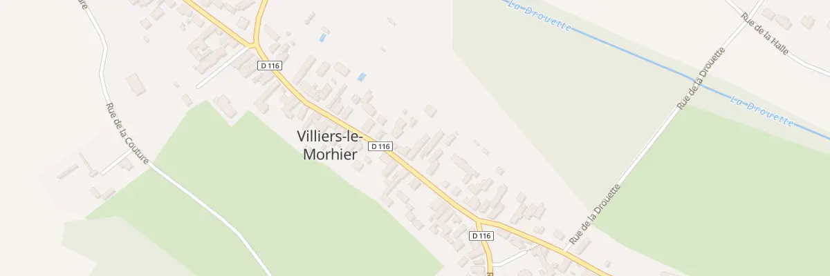 Plan du 21 Gr Gde Rue à Villiers-le-Morhier