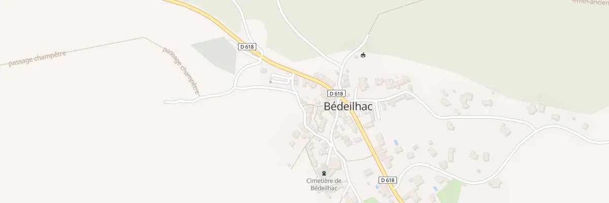 Plan du 113 Bedeilhac Village à Bédeilhac-et-Aynat