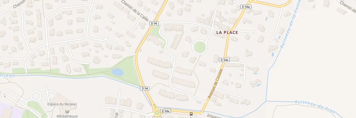 Plan du 9 Che de la Place à Escalquens