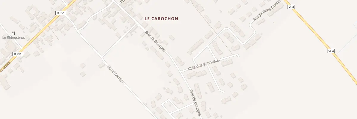Plan du 37 Rue de Bourges à Saint-Laurent-Nouan