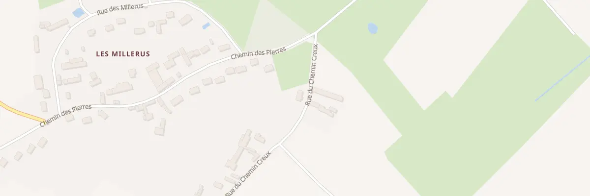 Plan du 8 Rue du Chemin Creux à Tilly