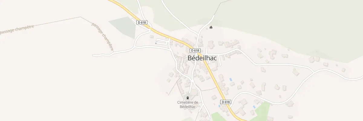Plan du 116 Bedeilhac Village à Bédeilhac-et-Aynat