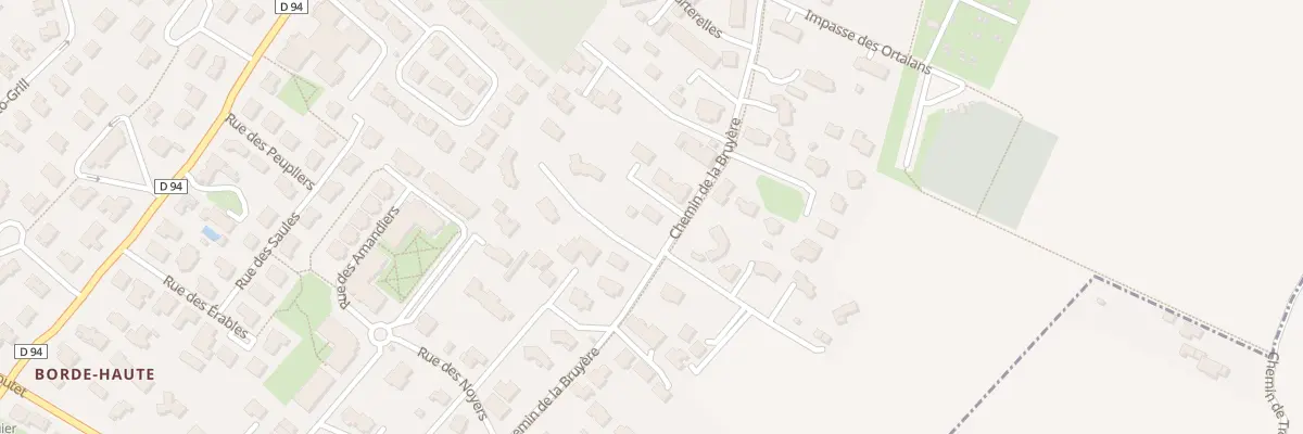 Plan du 36 Che de la Bruyère à Escalquens