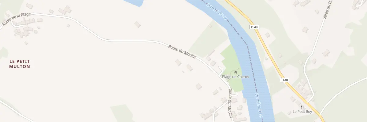 Plan du 15 Rte du Moulin à Ceaulmont
