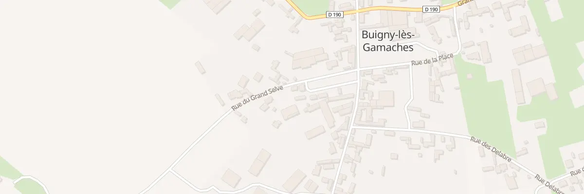 Plan du 5 Rue du Grand Selve à Buigny-lès-Gamaches