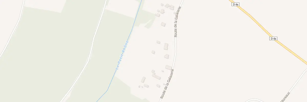Plan du 6 Rte de la Galazerie à La Vernelle