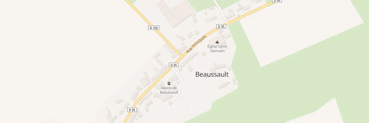 Plan du 532 Rue Principale à Beaussault