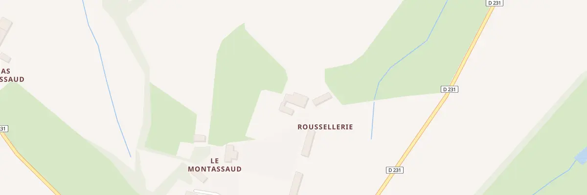 Plan du 1 La Roussellerie à Champnétery