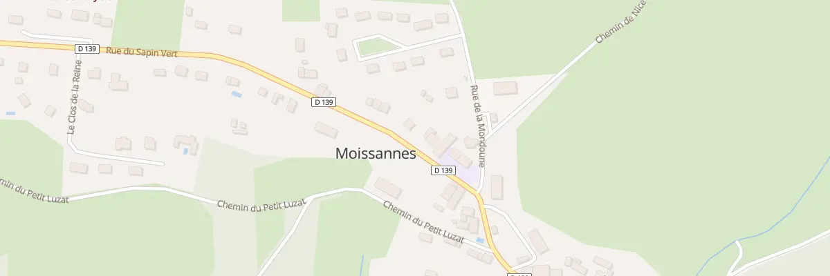 Plan du 2 Rue du Sapin Vert à Moissannes