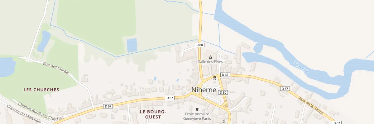Plan du 7 Rue Louis Girard à Niherne