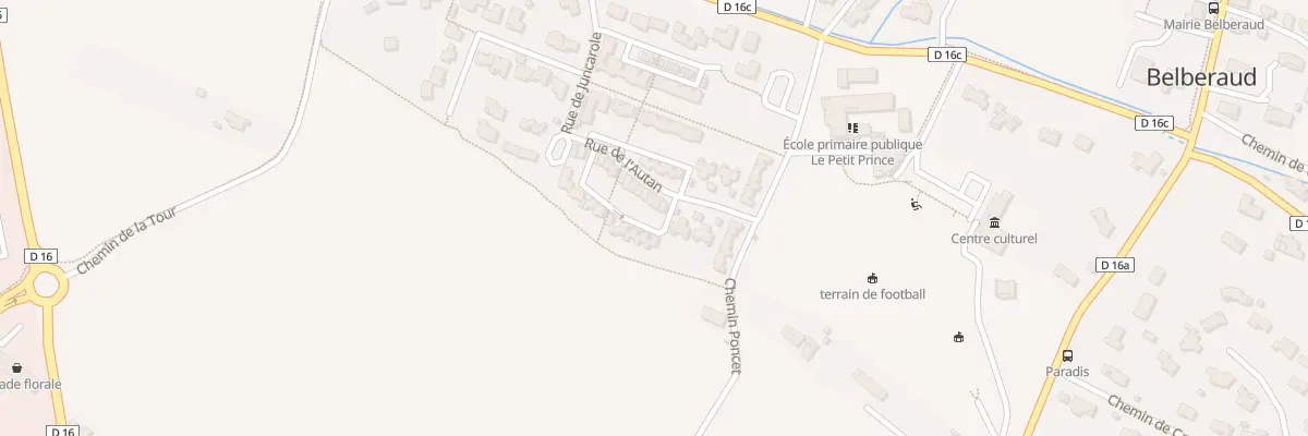 Plan du 11 Rue de l’Autan à Belberaud