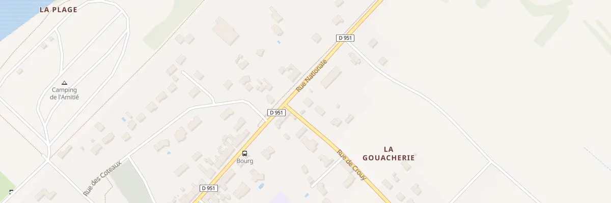 Plan du 5368 Rue Nationale à Saint-Laurent-Nouan