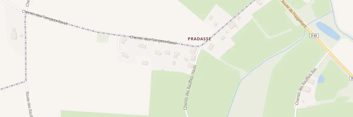Plan du 440 Che des Tempets Revel à Vaïssac