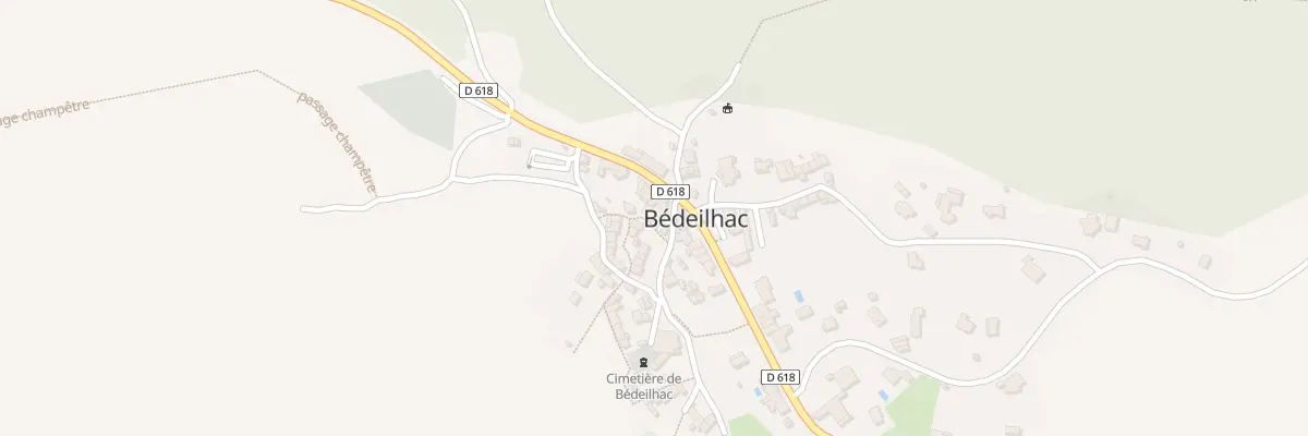 Plan du 172 Bedeilhac Village à Bédeilhac-et-Aynat