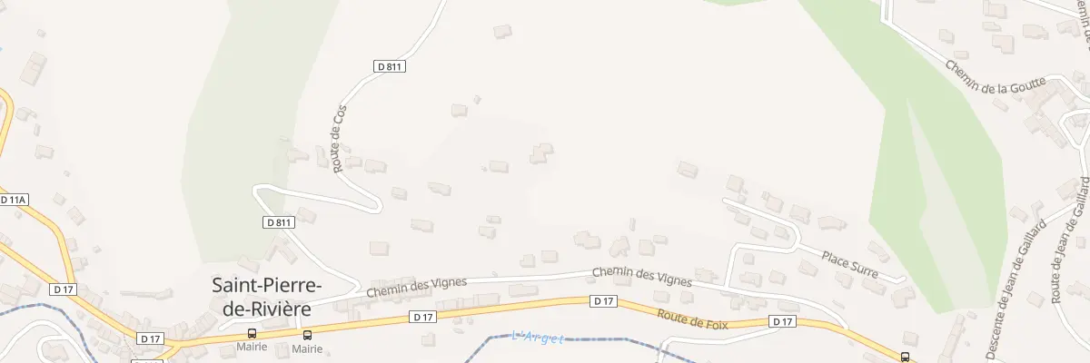 Plan du 20 Rte de Balanca à Saint-Pierre-de-Rivière