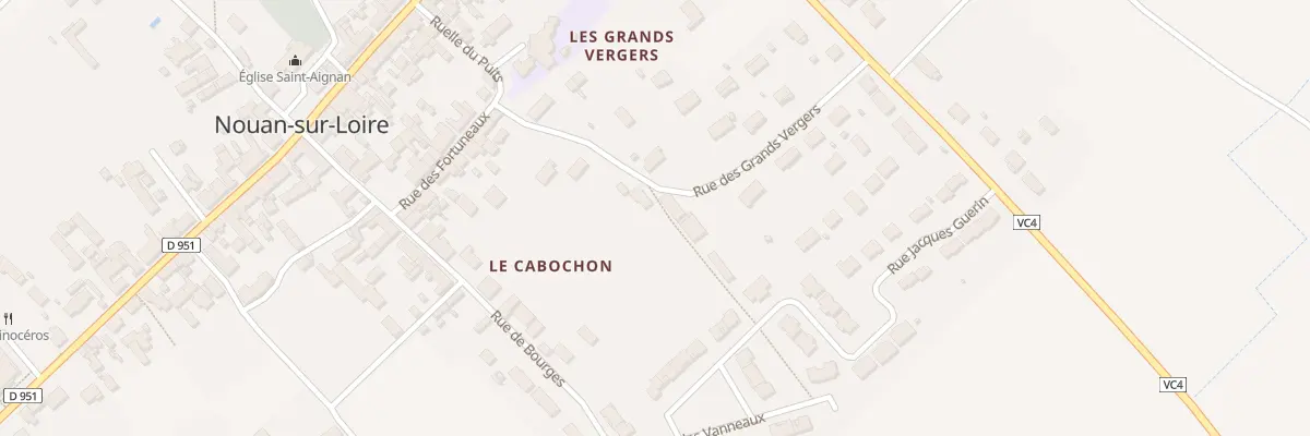 Plan du 20 Rue des Grands Vergers à Saint-Laurent-Nouan