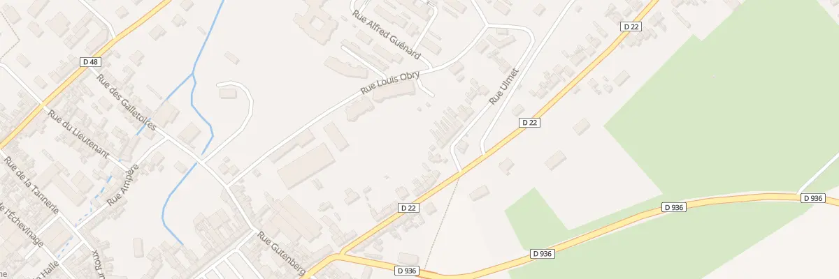 Plan du 17 Rue James Charlet à Gamaches