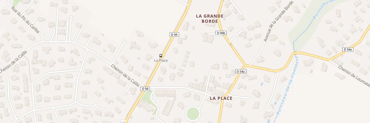 Plan du 24 Che de la Place à Escalquens
