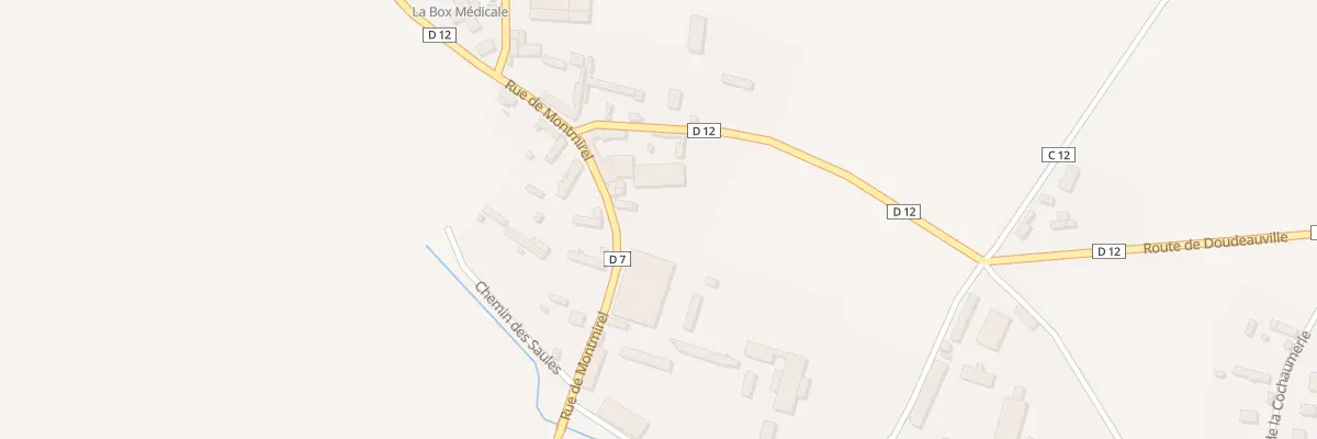 Plan du 5 Rue du Mont Mirel à Nojeon-en-Vexin