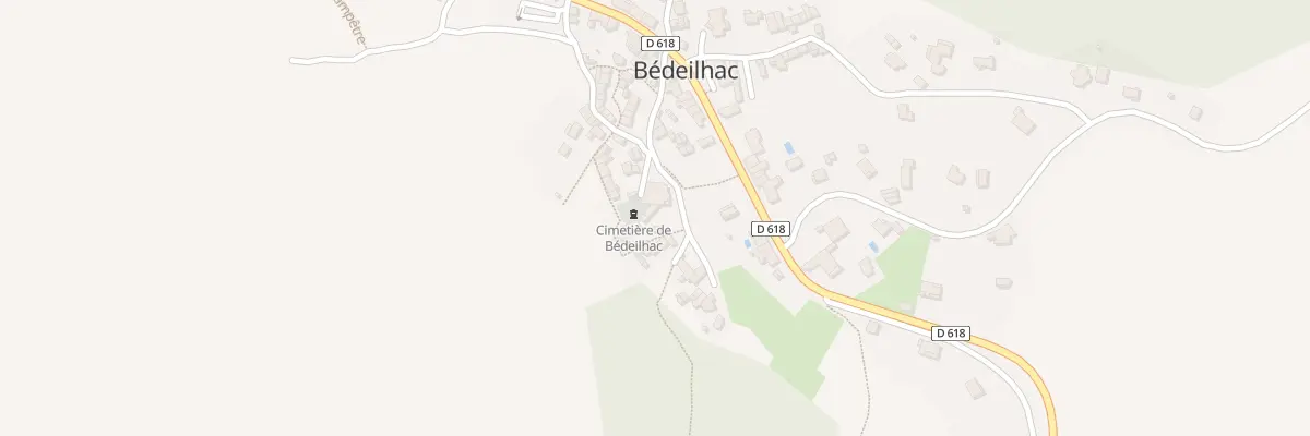 Plan du 125 Bedeilhac Village à Bédeilhac-et-Aynat