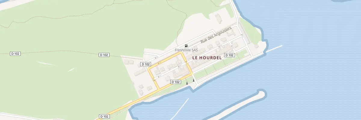 Plan du 231 All des Pecheurs Le Hourdel à Cayeux-sur-Mer