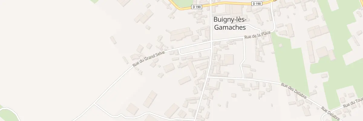 Plan du 3 Rue du Grand Selve à Buigny-lès-Gamaches