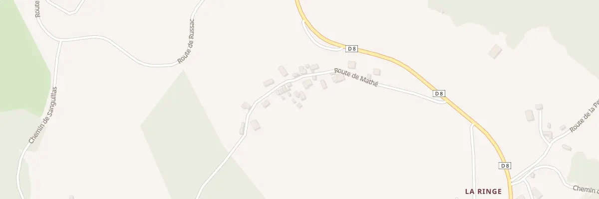 Plan du 275 Rte De Mathé à Turenne