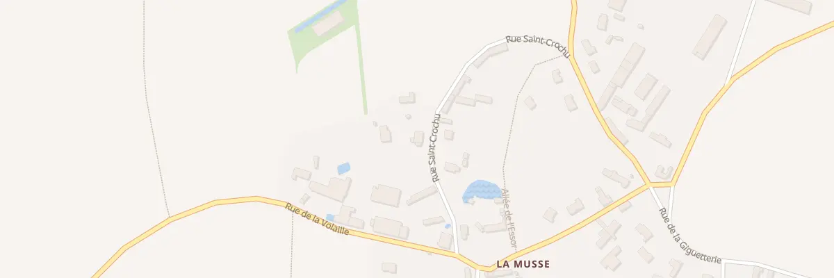 Plan du 5000 La Musse à Boutigny-Prouais