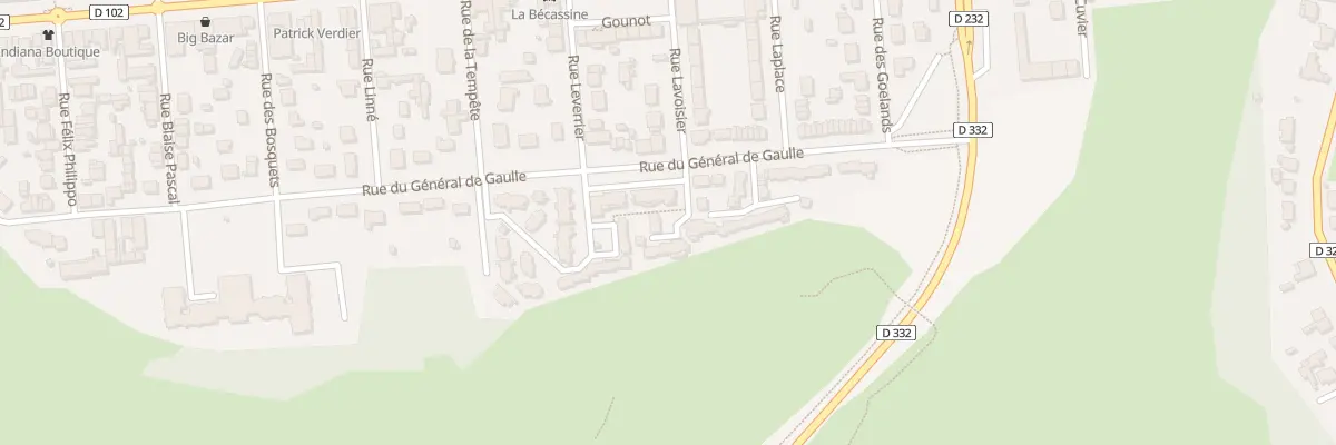 Plan du 6 Rue du Gal de Gaulle à Fort-Mahon-Plage
