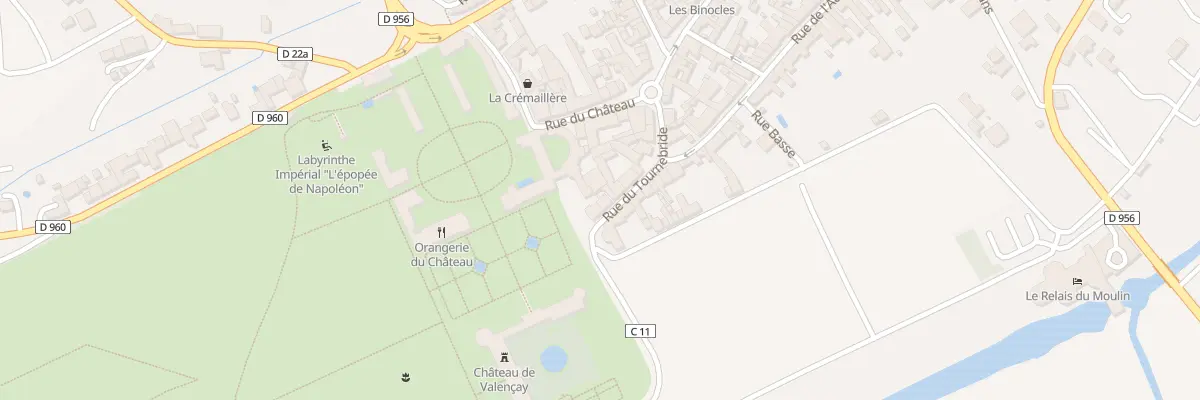 Plan du 3 Rue du Tournebride à Valençay