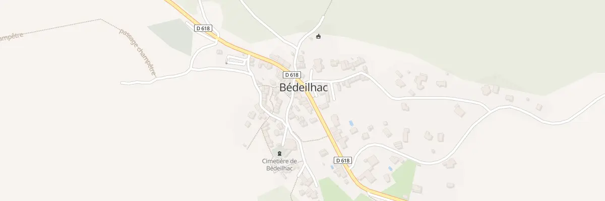 Plan du 102 Bedeilhac Village à Bédeilhac-et-Aynat