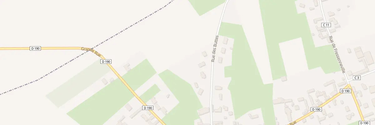 Plan du 9 Rue des Buttes à Buigny-lès-Gamaches