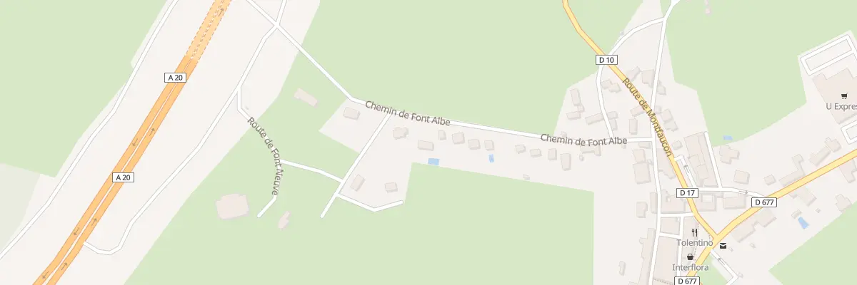 Plan du 25 Che de Font Albe à Cœur de Causse