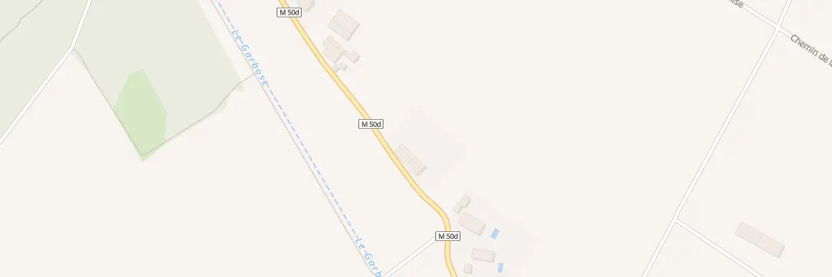Plan du 8 Rte de Mons à Flourens
