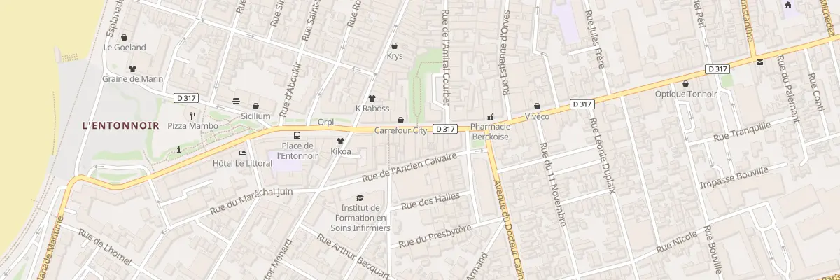 Plan du 18 Rue de l’Impératrice à Berck