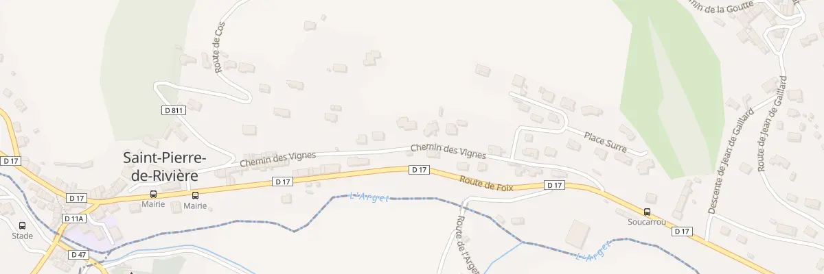 Plan du 1005 Che des Vignes à Saint-Pierre-de-Rivière