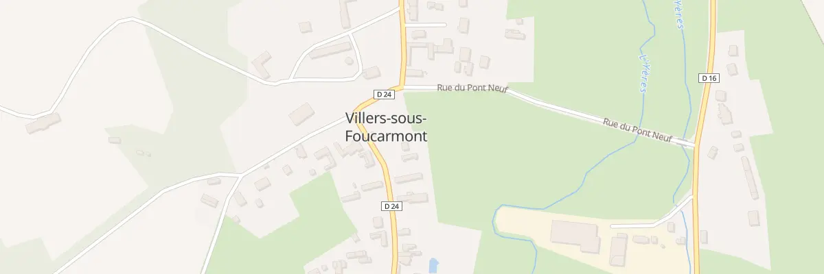 Plan du 5 Rue des Tilleuls à Villers-sous-Foucarmont