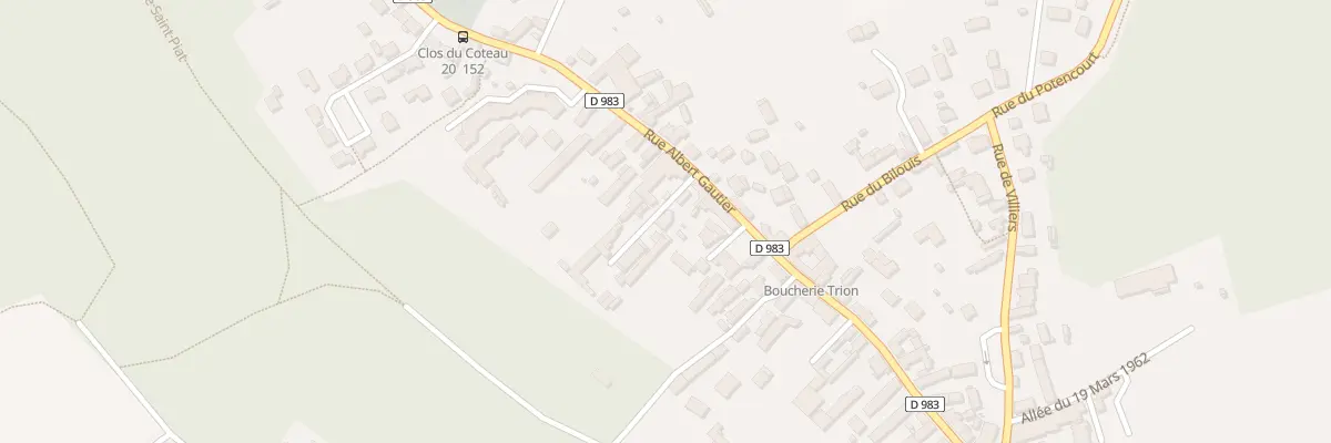 Plan du 263A Rue Albert Gautier à Pierres