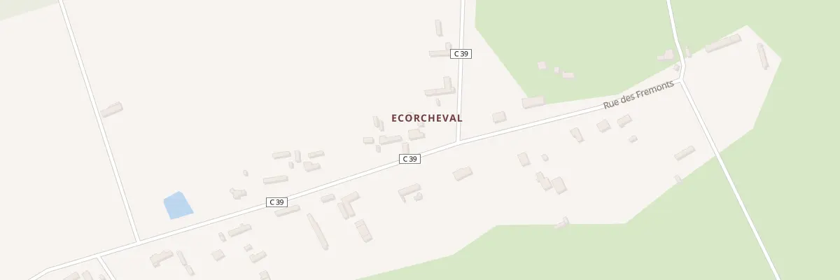 Plan du 22 Rte des Hameaux à Fleury-la-Forêt