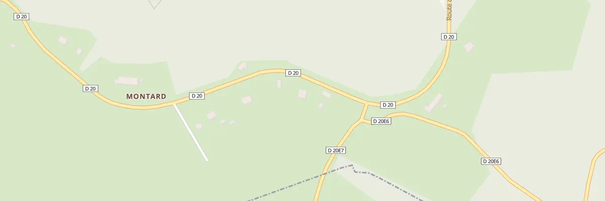 Plan du 5097 Croix de Montard à Lamongerie