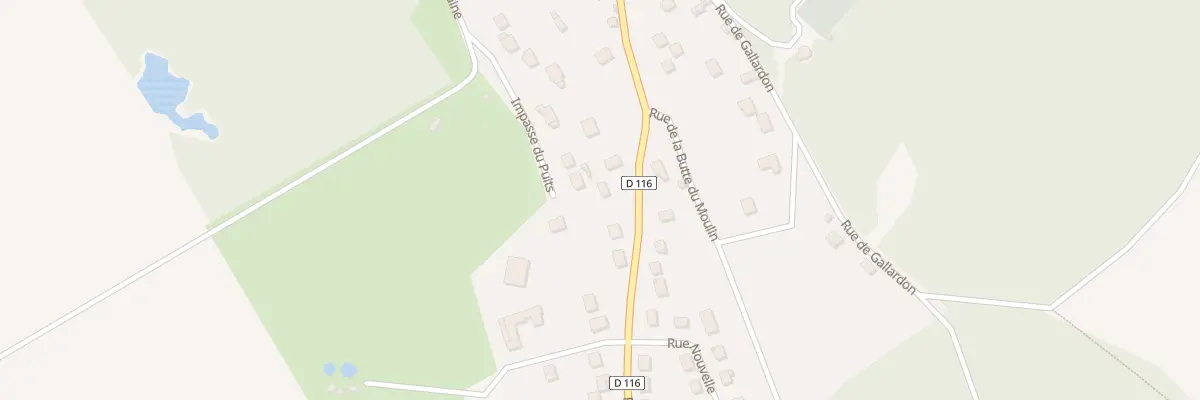 Plan du 2 Rue de la Baronnerie à Villiers-le-Morhier