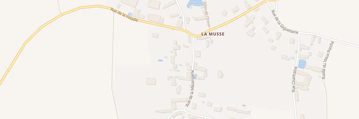 Plan du 6 Rue de la Mesangerie à Boutigny-Prouais