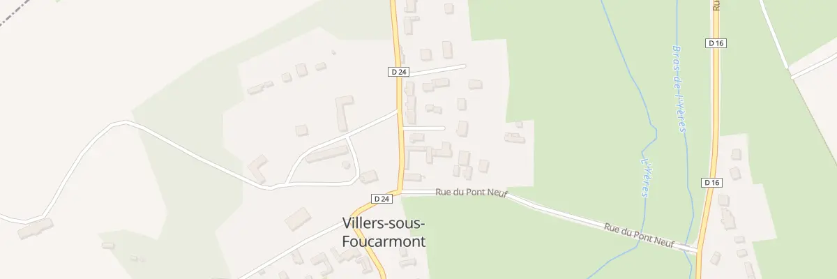 Plan du 1 Res les Hetres à Villers-sous-Foucarmont
