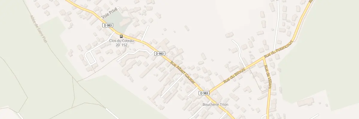 Plan du 36 Rue Albert Gautier à Pierres