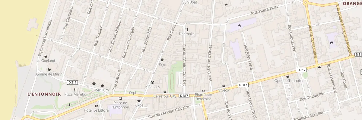 Plan du 19 Rue de l’Amiral Courbet à Berck