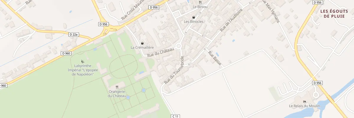 Plan du 15 Rue du Tournebride à Valençay
