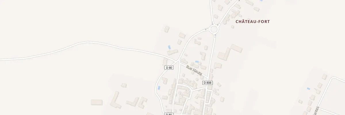Plan du 11 Rue du Château à Niherne
