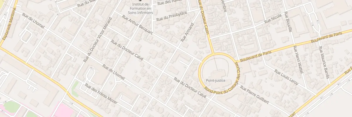 Plan du 30 Rue Arthur Becquart à Berck
