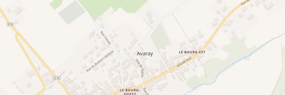 Plan du 4 Rue du Grand Sentier à Avaray