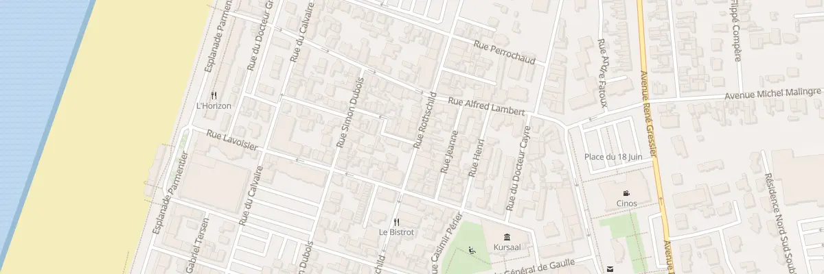 Plan du 69 Rue Rothschild à Berck